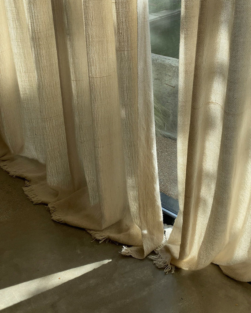 Awanay Handwoven Llama Wool Curtains